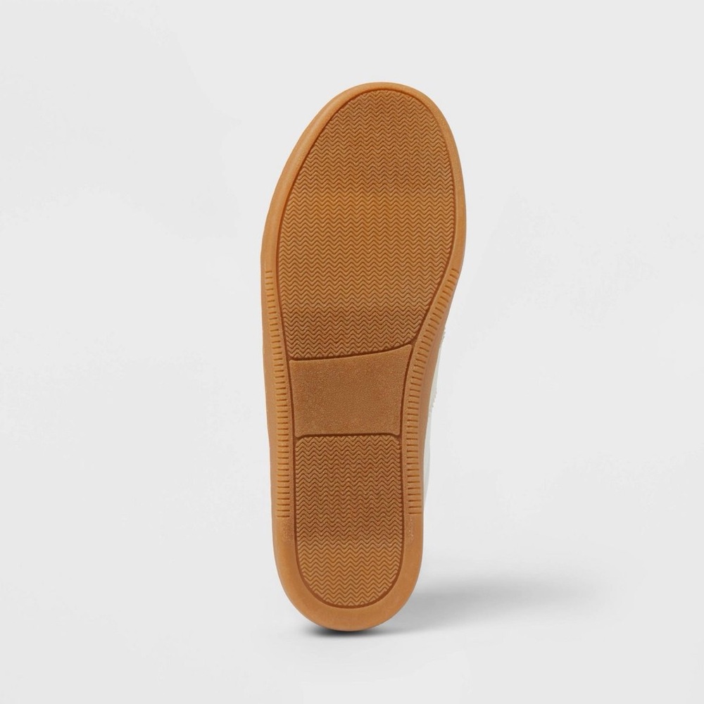 Women’s Sneakers with Memory Foam Insole - Universal Thread White Tan 10 - Picture 4 of 6